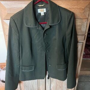 Talbots Dark Green Women's Blazer